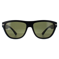Serengeti Sunglasses Pancho SS601001 Matte Black Mineral Polarized 555nm Green