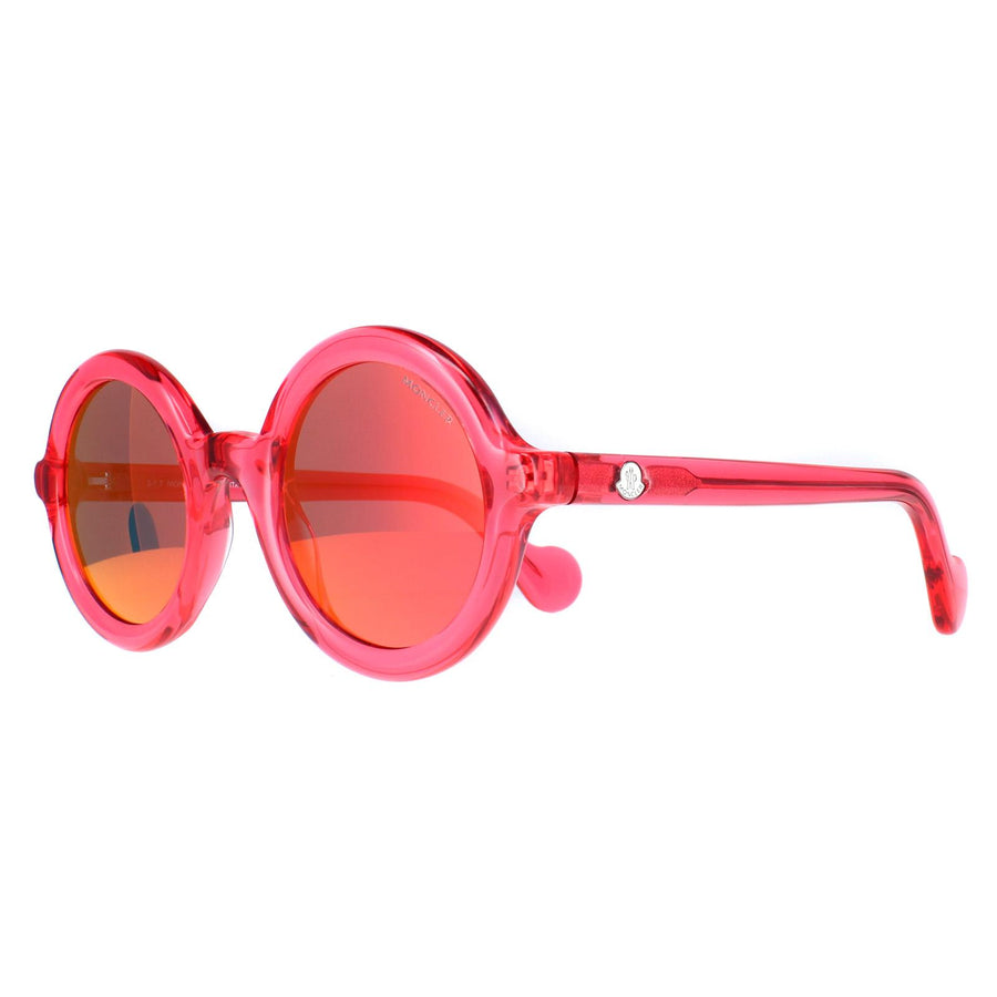 Moncler Sunglasses ML0005 75Z Shiny Fuchsia Purple Gradient Mirrored