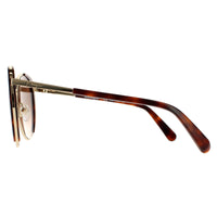 Salvatore Ferragamo Sunglasses SF207S 723 Gold Tortoise Brown Gradient