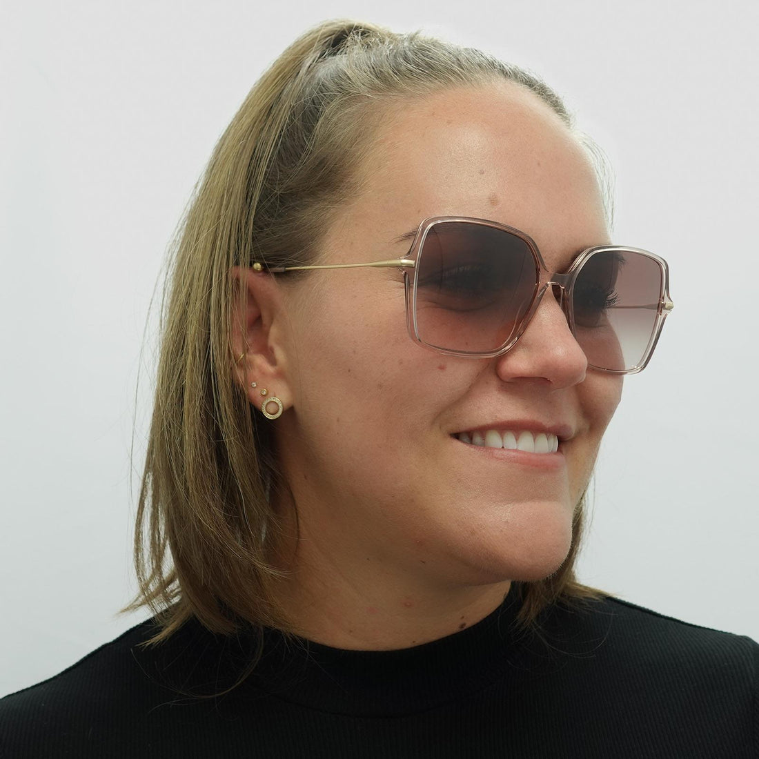 Hugo Boss Sunglasses BOSS 1271/S FWM HA Nude Brown Gradient
