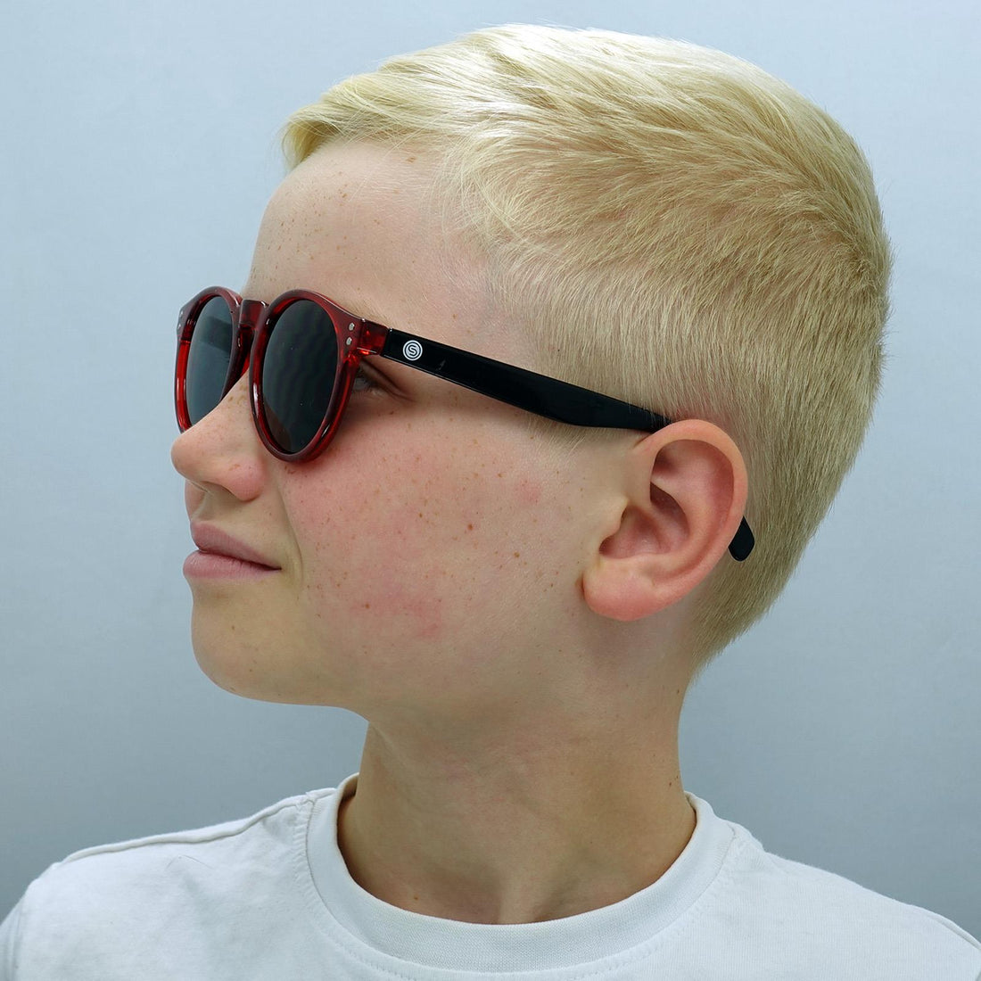 Smarty Sunglasses X2944 F Transparent Red Black Grey