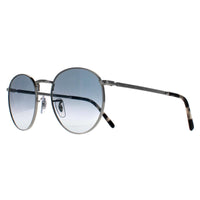 Ray-Ban Sunglasses RB3637 New Round 003/3F Silver Blue Gradient