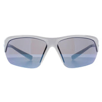 Nike Sunglasses Skylon Ace FQ4683 104 White Blue Mirrored