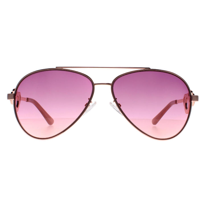 Guess Sunglasses GF0365 28Z Rose Gold Pink Gradient