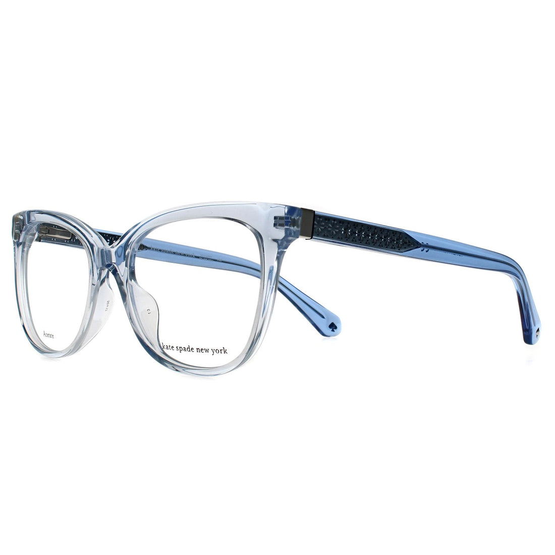 Kate Spade Glasses Frames Nevaeh PJP Transparent Blue Women
