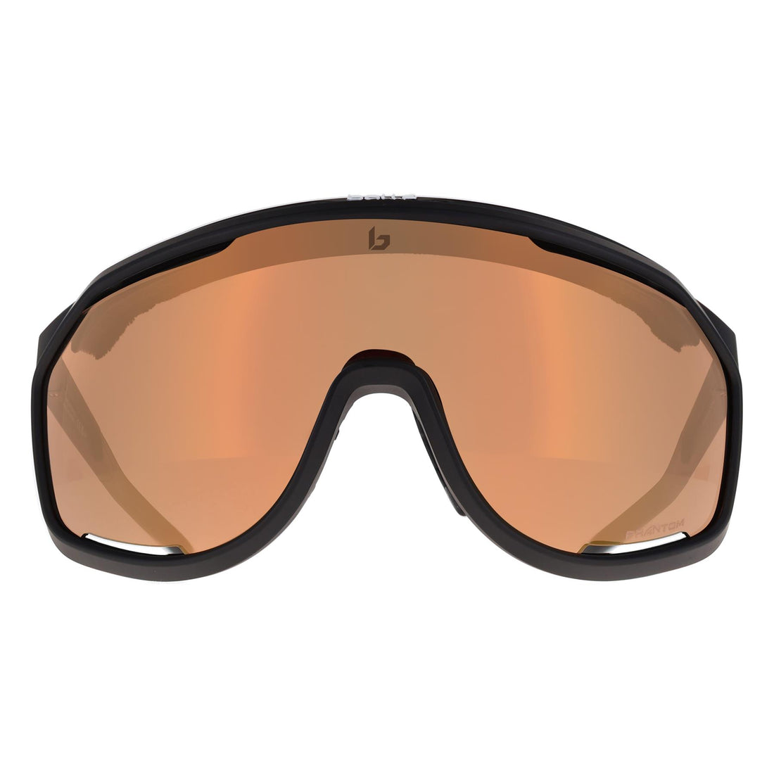 Bolle Sunglasses Chronoshield BS018003 Matte Black Phantom Brown Red Photochromic