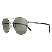 Police Sunglasses SPLA24 Lewis 03 0579 Shiny Full Palladium Smoke Grey