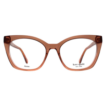 Kate Spade Glasses Frames Lelia 10A Transparent Light Pink Women