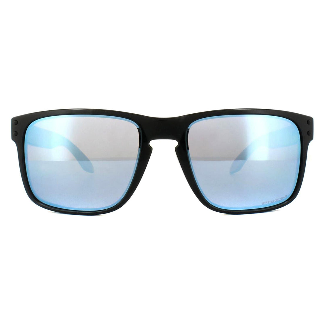 Oakley Holbrook oo9102 Sunglasses Polished Black Prizm Deep Water Polarized