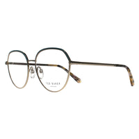 Ted Baker Glasses Frames TB2297 Sylvie 402 Light Gold Blue Women