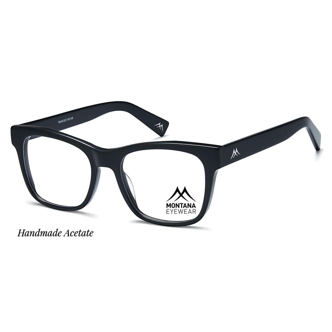 Montana Glasses Frames MA48  Shiny Black Men Women
