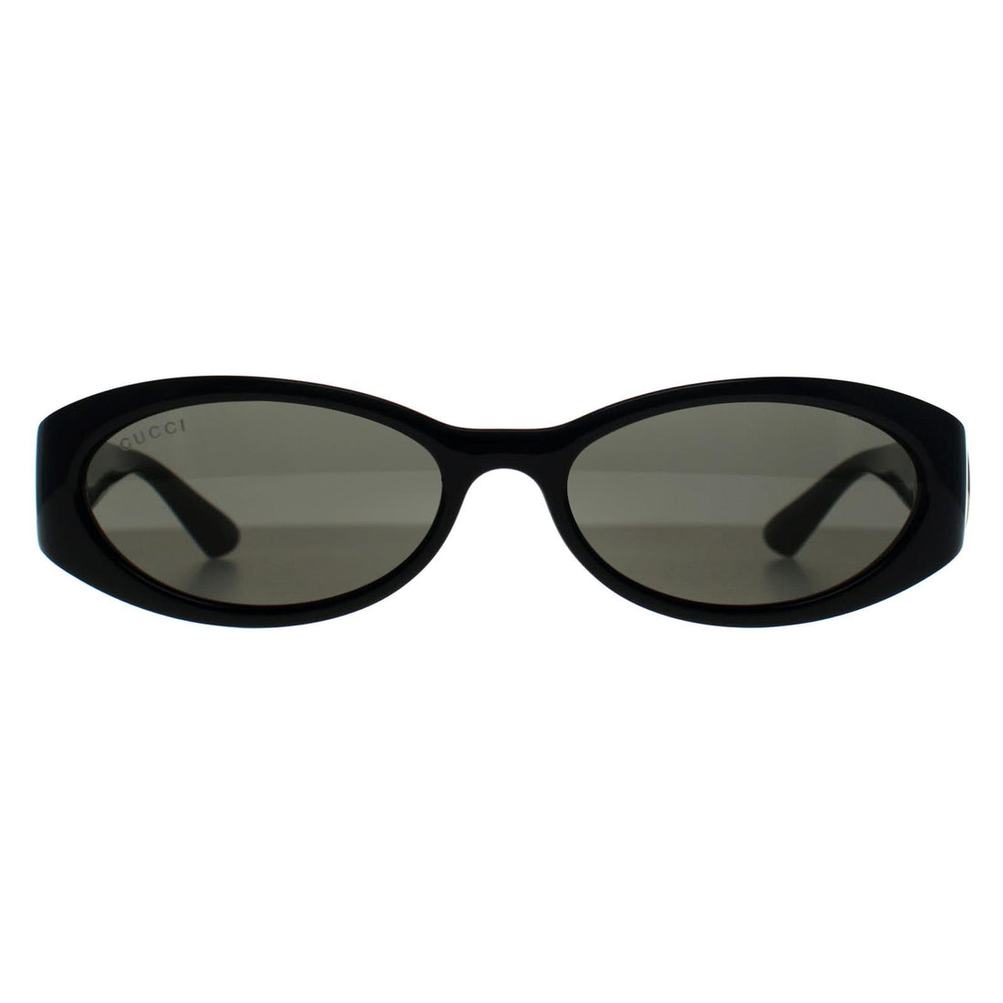 Gucci Sunglasses GG1660S 001 Shiny Black Gold Grey