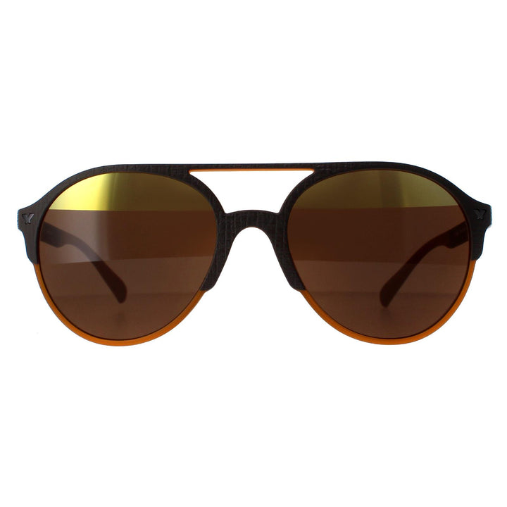 Police Game 7 SPL163 Sunglasses Brown Gold