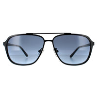 Guess GF0184 Sunglasses Matte Black Blue Gradient