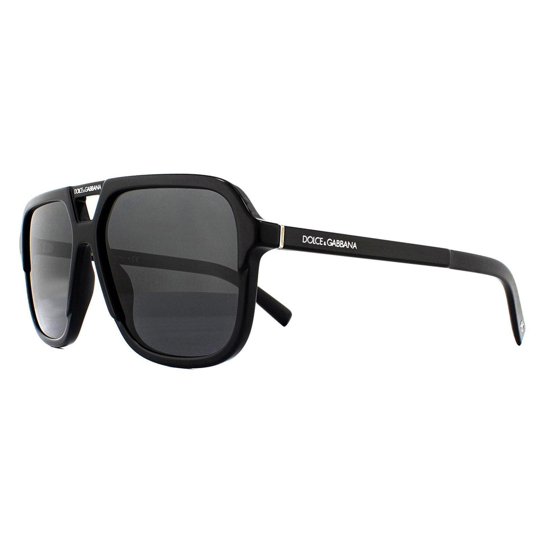 Rental Dolce Gabbana Sunglasses DG4354 501 87 Black Dark Grey Discounted Sunglasses