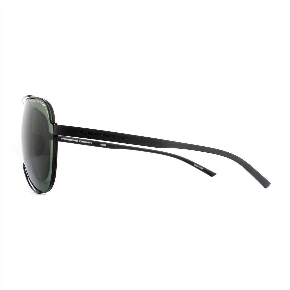 Porsche Design Sunglasses P8682 A Matte Black Green