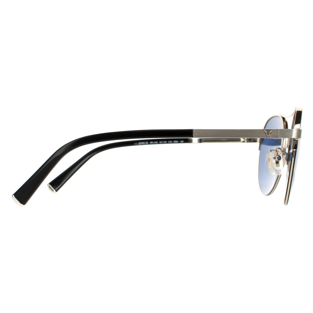 Police Sunglasses SPLA24 Lewis 03 0594 Shiny Light Gold Blue