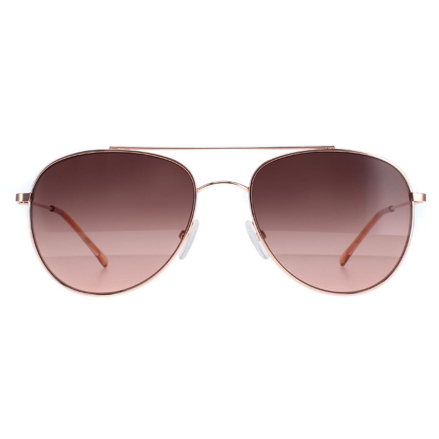 Calvin Klein CK20120S Sunglasses Rose Gold / Brown Gradient