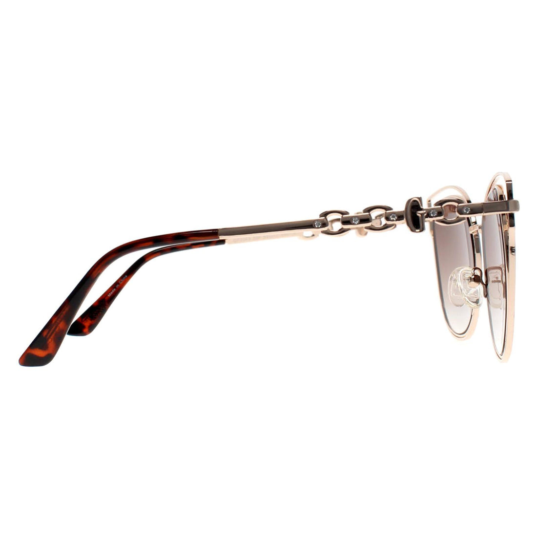 Guess Sunglasses GF0343 32F Gold Brown Gradient