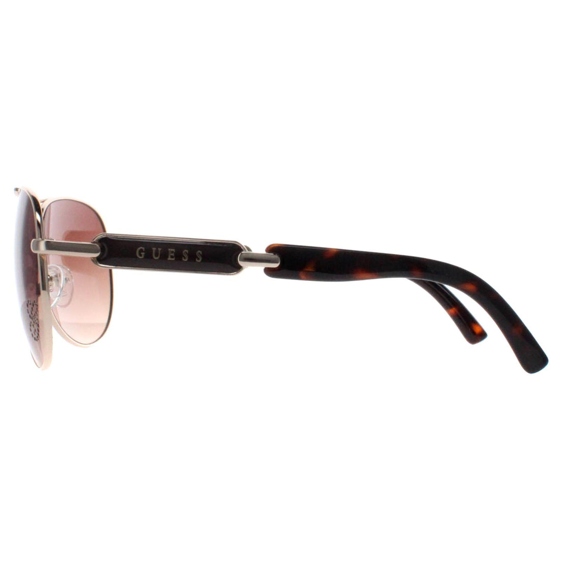 Guess Sunglasses GU7295 H73 Gold Brown Gradient