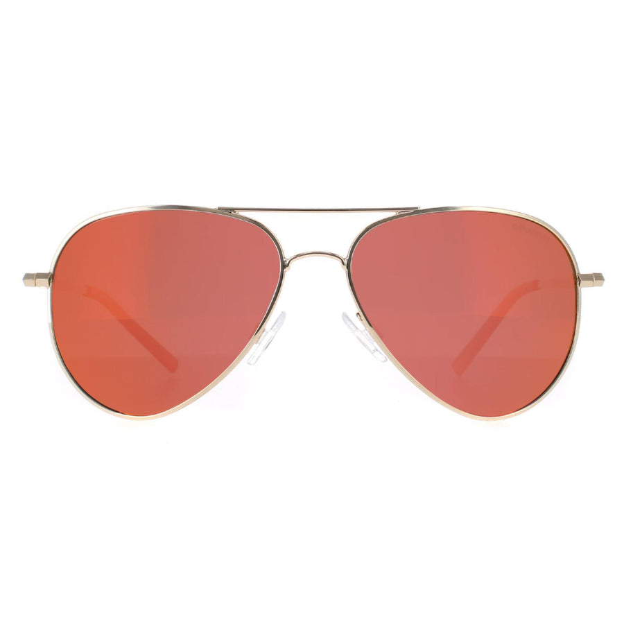 Polaroid Sunglasses PLD 6012/N J5G OZ Gold Red Mirror Polarized