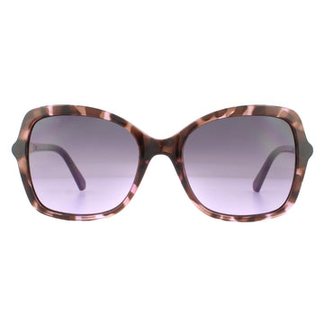 Swarovski Sunglasses SK0235-H 55T Pink Havana Bordeaux Gradient