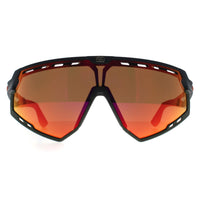 Rudy Project Sunglasses Defender SP524006 0020 Matte Black Olive Orange Stripes MLS Orange
