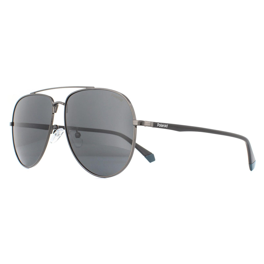 Polaroid Sunglasses PLD 2105/G/S V81 M9 Dark Ruthenium Black Grey Polarized