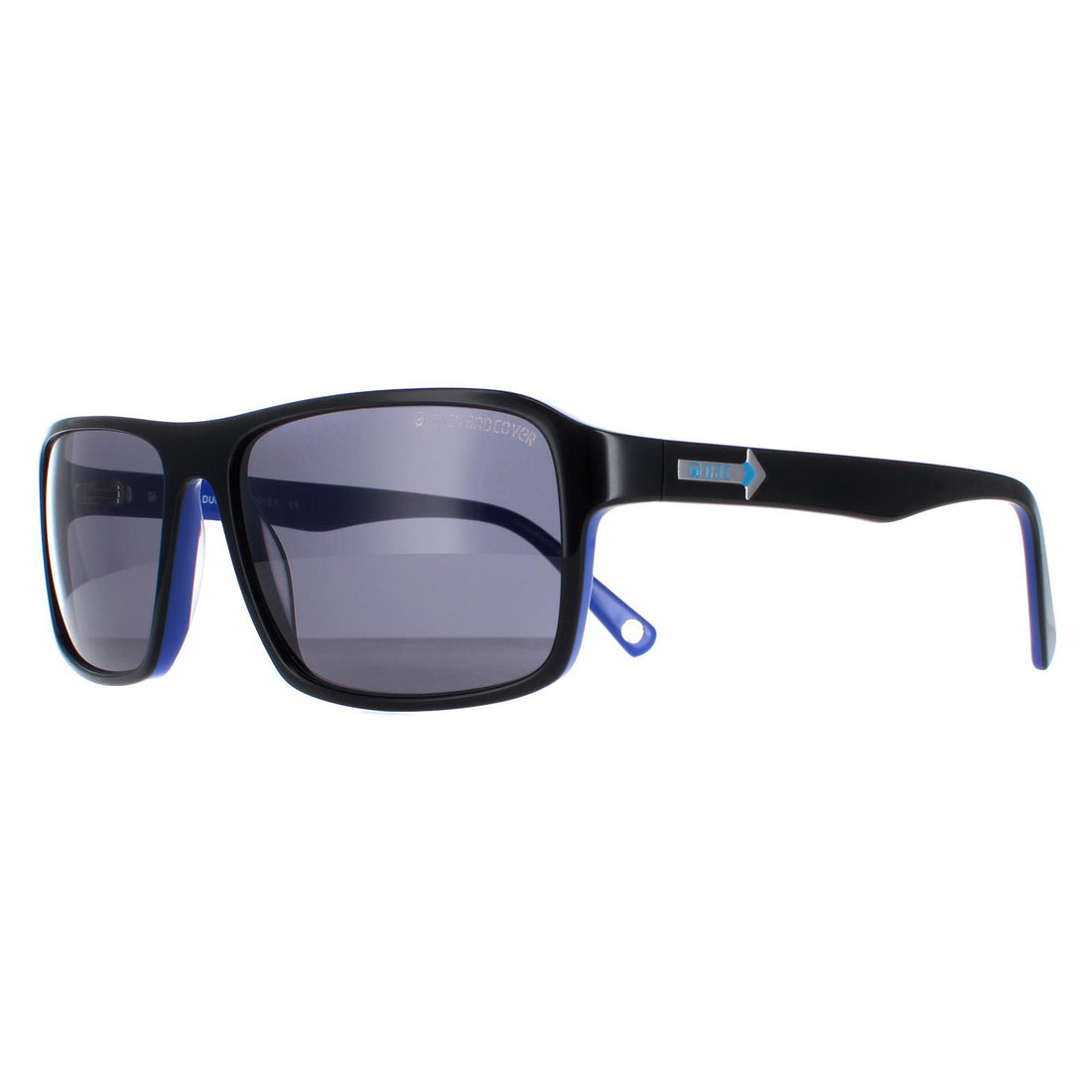 Duck and Cover Sunglasses DCS024 C2 Black Blue Grey
