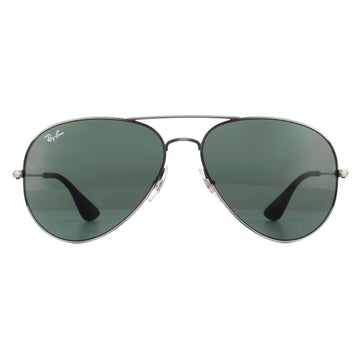 Ray-Ban Sunglasses RB3558 913971 Antique Black Green Classic