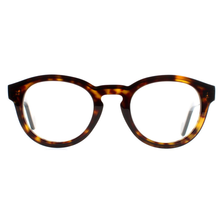 Moncler ML5006 Glasses Frames Dark Havana