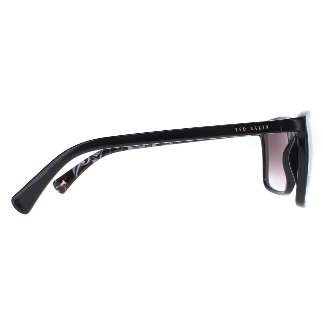 Ted Baker Sunglasses TB1663 Havna 001 Black Brown Gradient