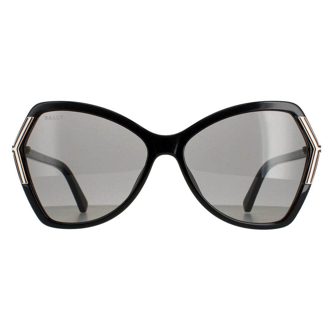 Bally Sunglasses BY0036-H 01A Black Grey