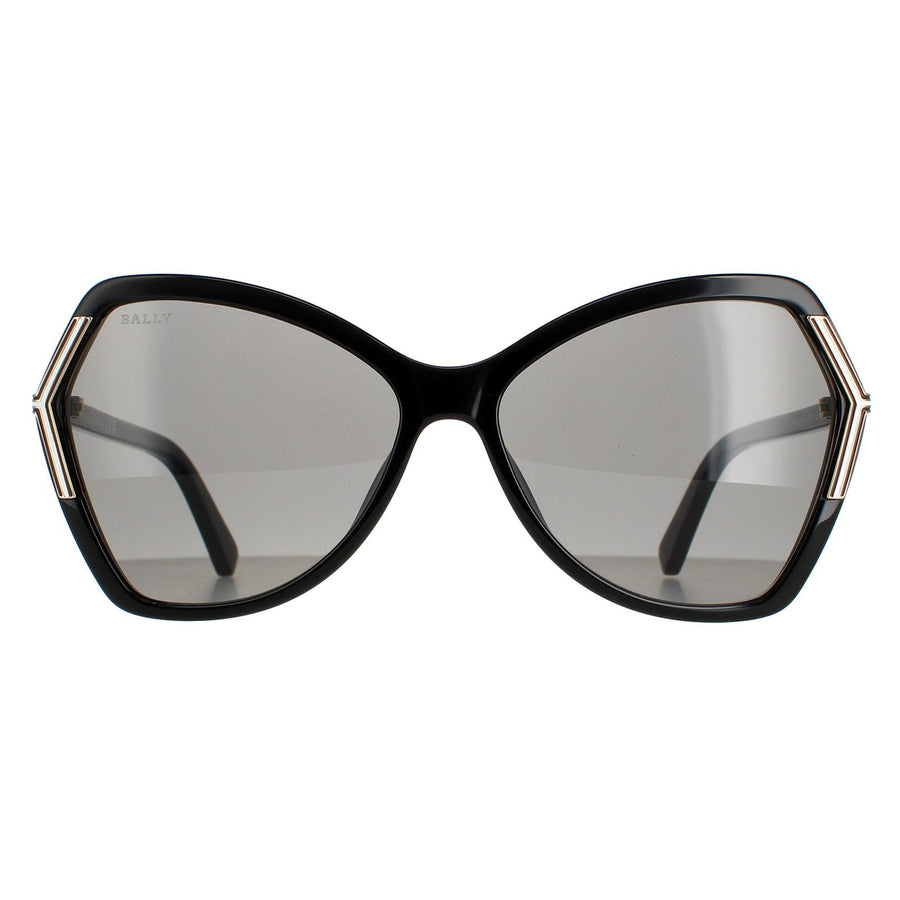 Bally Sunglasses BY0036-H 01A Black Grey