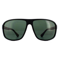 Emporio Armani EA4029 Sunglasses Matte Black / Green