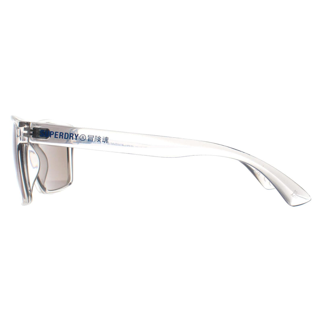 Superdry Sunglasses Kobe 153 Crystal and Blue Blue Mirror