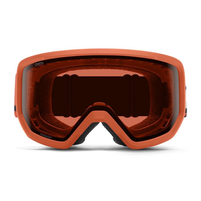 Smith Ski Goggles Transfer 3QO 8K Cinder Chop Up RC36 Rose Copper