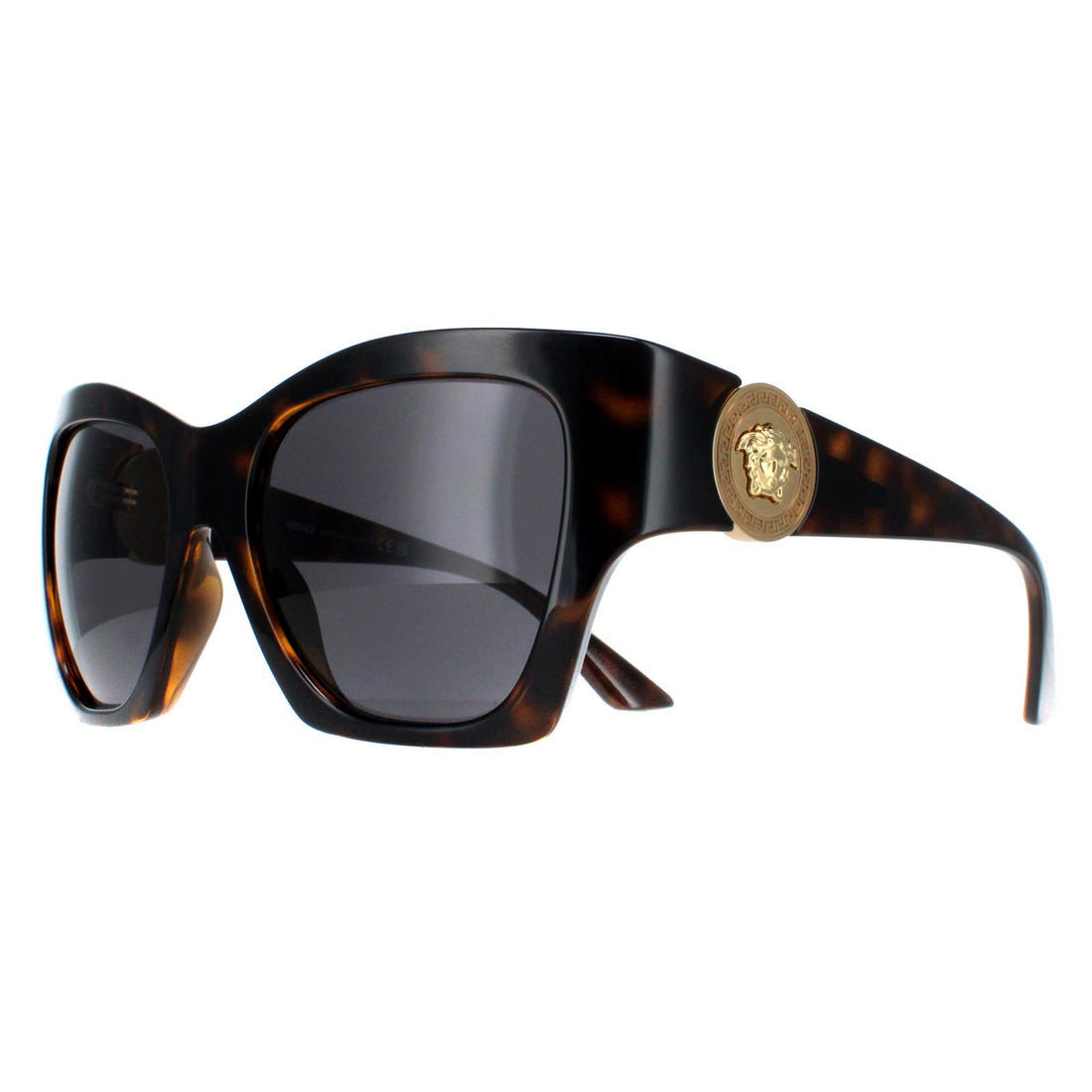 Versace Sunglasses VE4452 108/87 Dark Havana Dark Grey