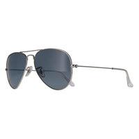 Ray-Ban Sunglasses Aviator RB3025 003/02 Polished Silver Blue Polarized