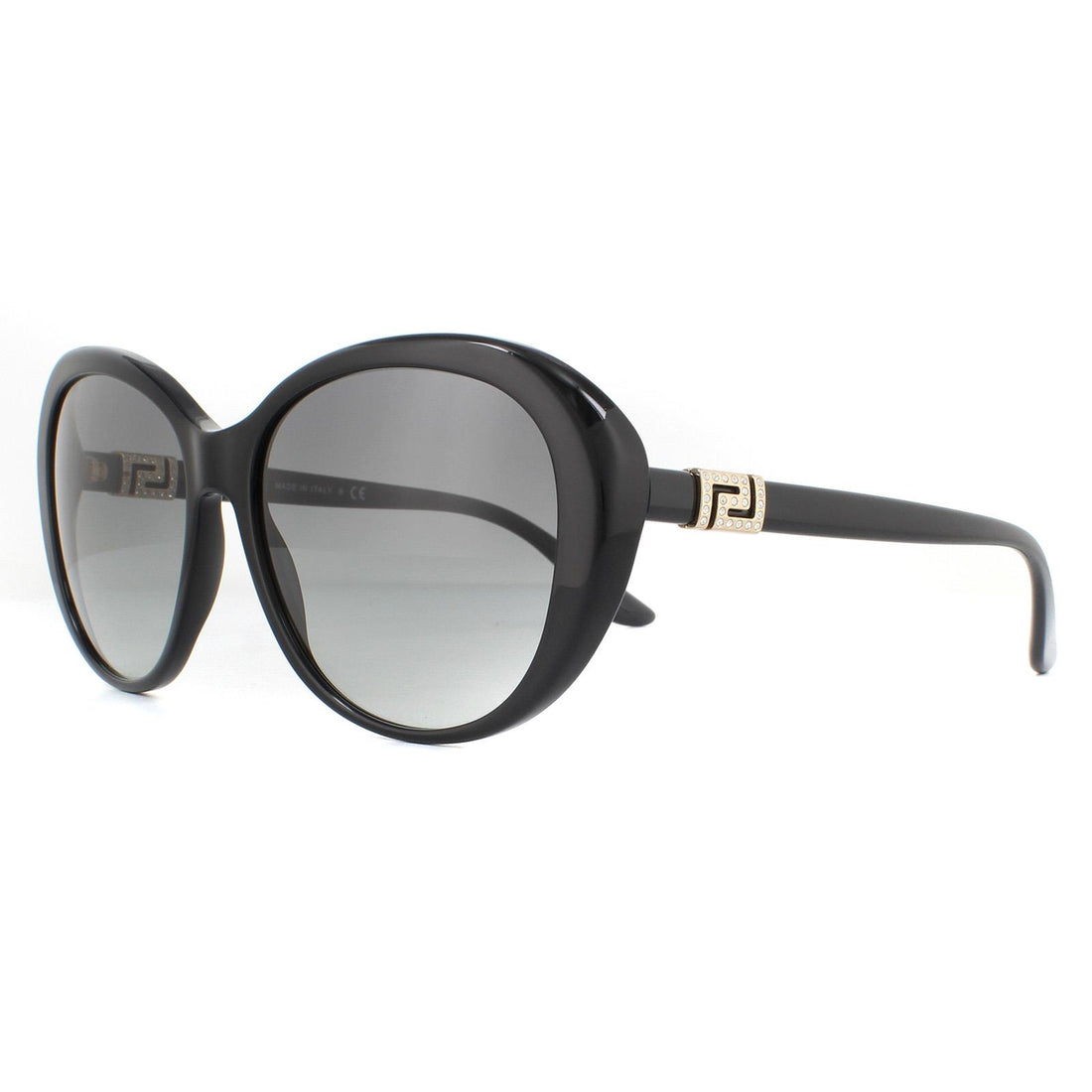 Versace Sunglasses VE4324B GB1/11 Black Grey Gradient