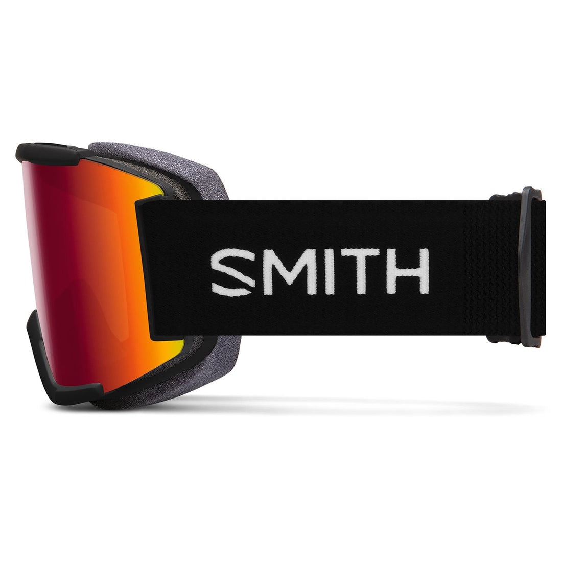 Smith Ski Goggles Squad 2QJ 6K Black ChromaPop Sun Red Mirror & Yellow