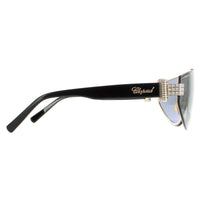 Chopard Sunglasses SCHF09S 300G Shiny Rose Gold Smoke Gold Mirror
