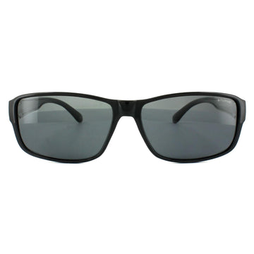 Polaroid Suncovers Fit Over Glasses Sunglasses P8406 KIH Y2 Black Grey Polarized