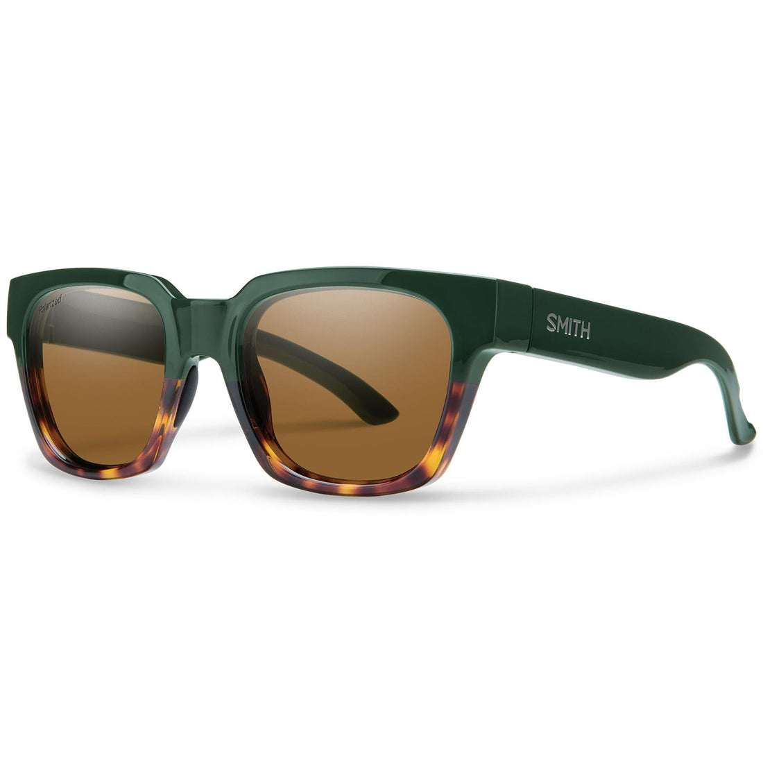 Smith Sunglasses Comstock WK4 F1 Shaded Green Havana Brown