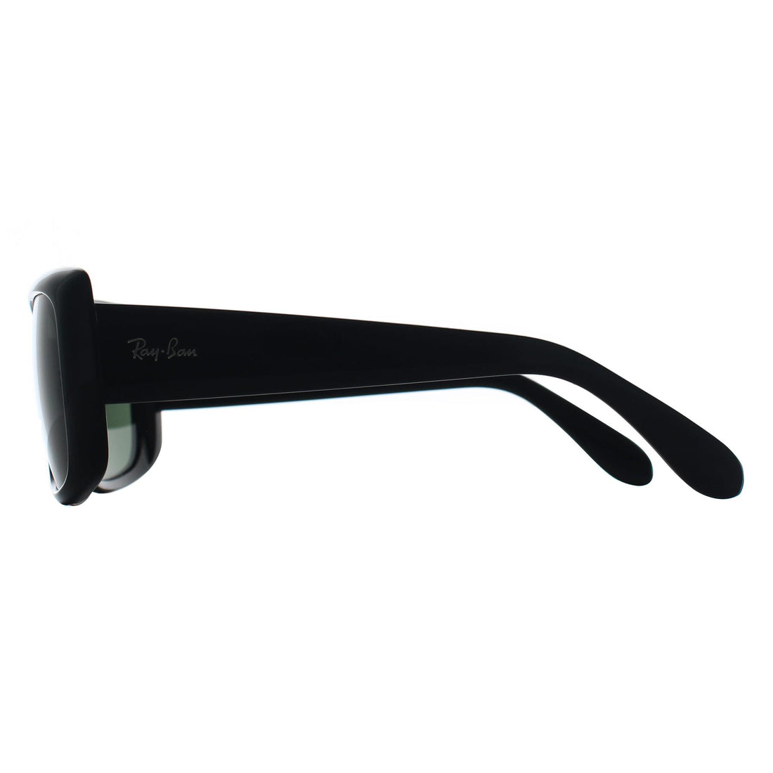 Ray-Ban Sunglasses RB4389 601/31 Black G-15 Green