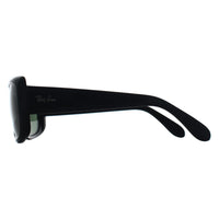 Ray-Ban Sunglasses RB4389 601/31 Black G-15 Green