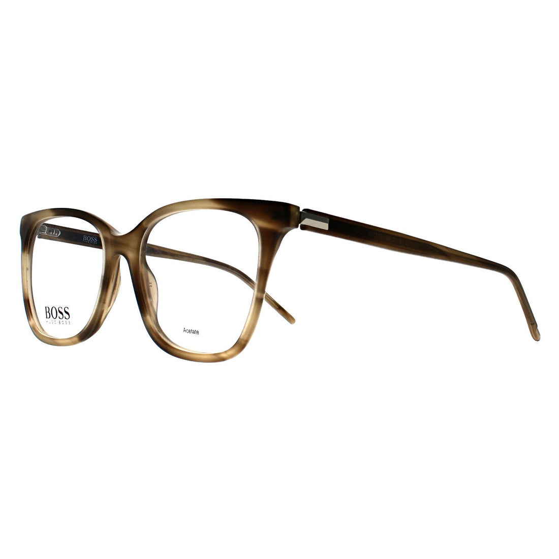 Hugo Boss Glasses Frames BOSS 1207 EX4 Brown Horn Women