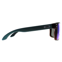 Oakley Sunglasses Holbrook OO9102-W6 Matte Black Red Colourshift Prizm Sapphire