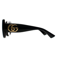 Gucci Sunglasses GG1975S 002 Shiny Black Grey Gradient