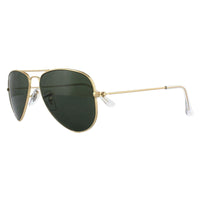 Ray-Ban Sunglasses Small Aviator 3044 L0207 Gold Green